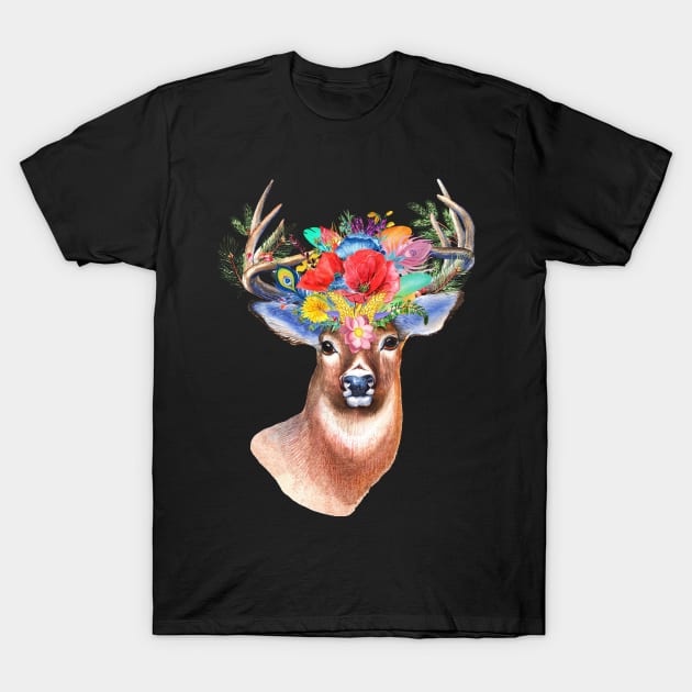 Deer T-Shirt by tonkashirts